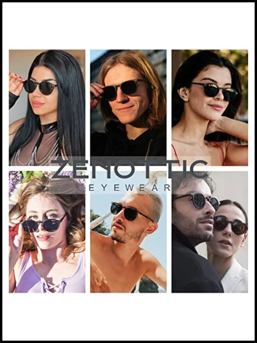 Vintage Retro Polarized UV Protection Sunglasses 2 Pack